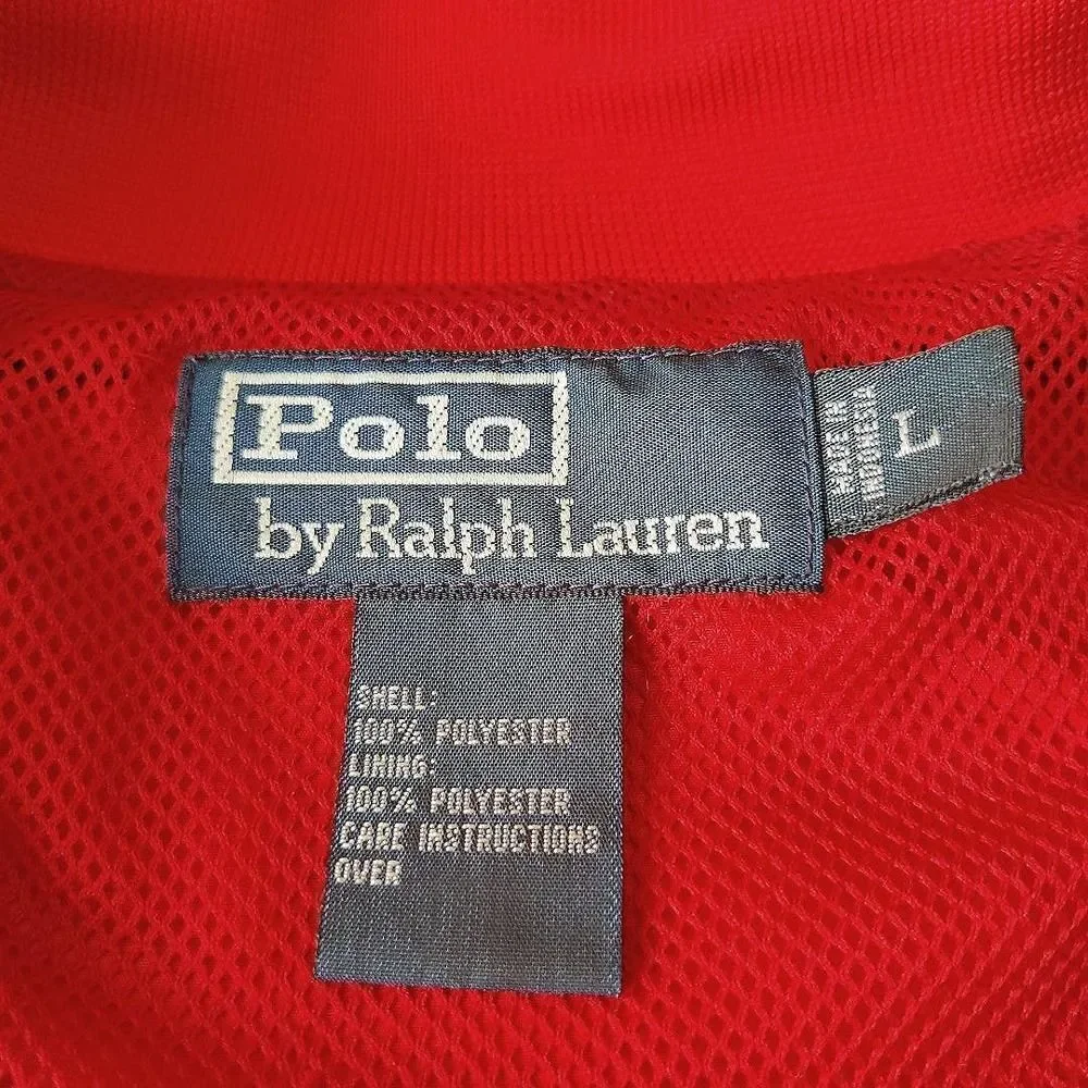 Vintage Polo by Ralph Lauren windbreaker jacket sz L